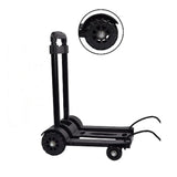 2/4-Wheeled Small Truck with Foldable Pull Rod, Portable Shopping Cart, Household Grocery Cart, Small Pull Cart, Luggage Cart