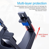 360° Car Rearview Mirror Rotation Adjustable Phone Holder Mount Multifunction
