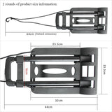 2/4-Wheeled Small Truck with Foldable Pull Rod, Portable Shopping Cart, Household Grocery Cart, Small Pull Cart, Luggage Cart