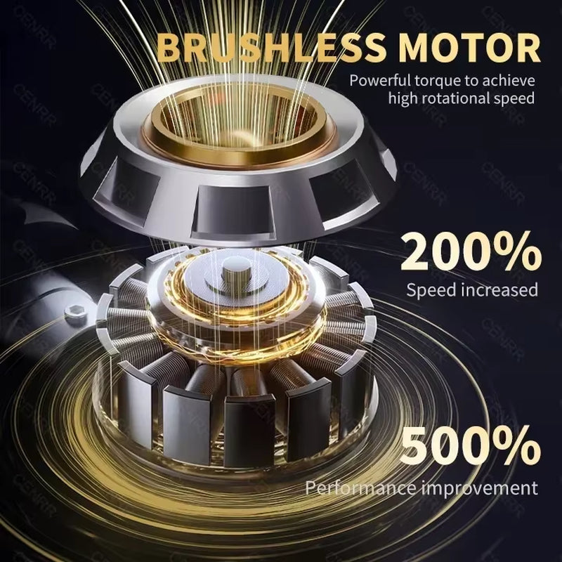 Mini Car Vacuum Cleaner 998000PA Cordless Powerful for Home Handheld Blower Car Cleaner Portable Car Vacuum Cleaner
