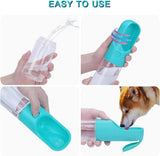 Dog Water Bottle, 13.5Oz Travel Dog Water Bottles for Walking, Leakproof Portable Pet Water Bottles for Puppy Small Medium Large Dogs Water Dispenser, BPA Free Dog Travel Drink Cup