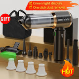 Mini Car Vacuum Cleaner 998000PA Cordless Powerful for Home Handheld Blower Car Cleaner Portable Car Vacuum Cleaner