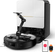 Saros Z70 Robot Vacuum and Mop, Omnigrip Arm, Ai-Powered, 22,000Pa Suction, 3.14’’ Ultra Slim, Flexiarm Riser Technology, Adaptilift Chassis, Obstacle Avoidance, Auto Mop Washing & Drying