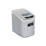 Compact Portable Ice Maker 27 Lb Capacity - Metallic Silver