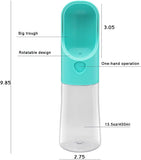 Dog Water Bottle, 13.5Oz Travel Dog Water Bottles for Walking, Leakproof Portable Pet Water Bottles for Puppy Small Medium Large Dogs Water Dispenser, BPA Free Dog Travel Drink Cup